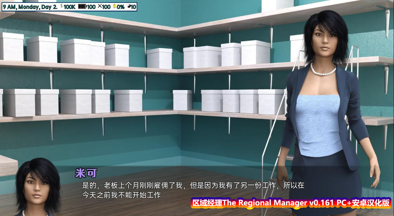 [欧美SLG/汉化/动态]区域经理The Regional Manager v0.161 PC+安卓汉化版[百度网盘]